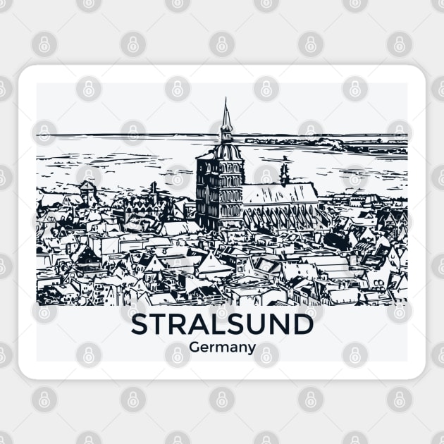 Stralsund - Germany Magnet by Lakeric